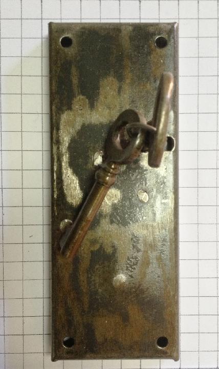 Cerradura de puerta. 