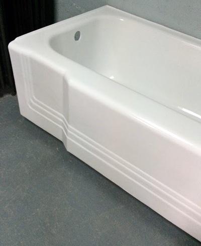Bañera de faldón