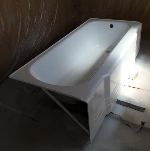 Bañera de faldón
