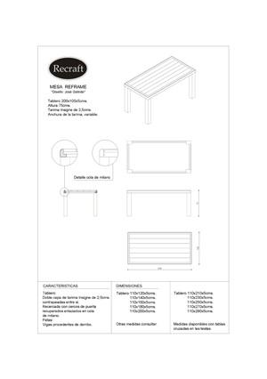 Patas de mesa