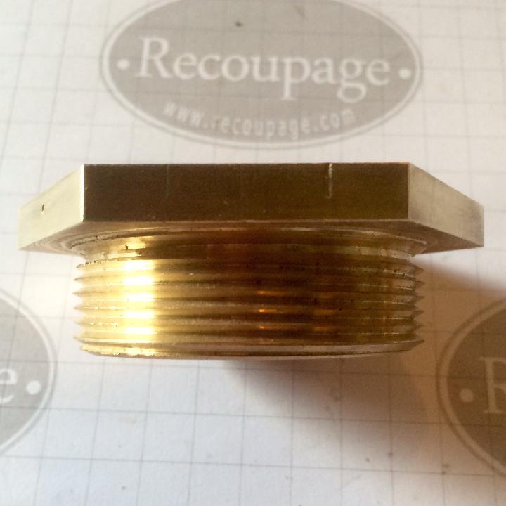 Tapon ciego 2” rosca izquierda