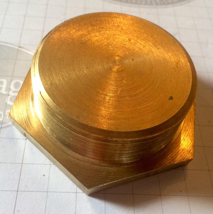 Tapon ciego 2” rosca izquierda