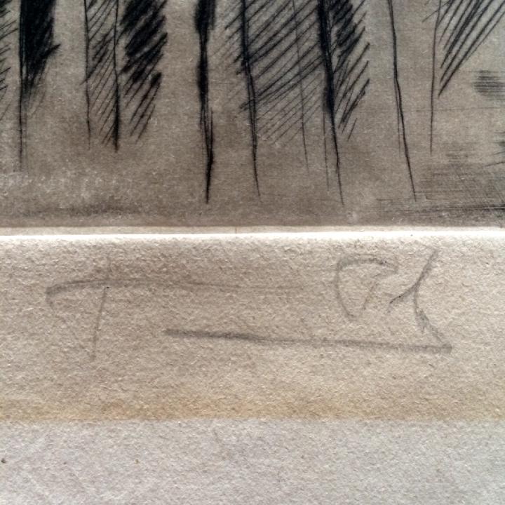 Grabado Tejados