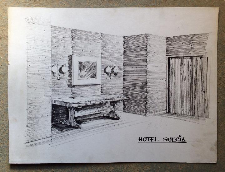 Recibidor hotel Suecia