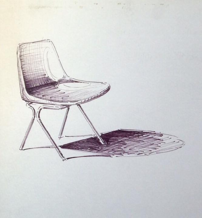 Diseño de sillas Hotel Suecia
