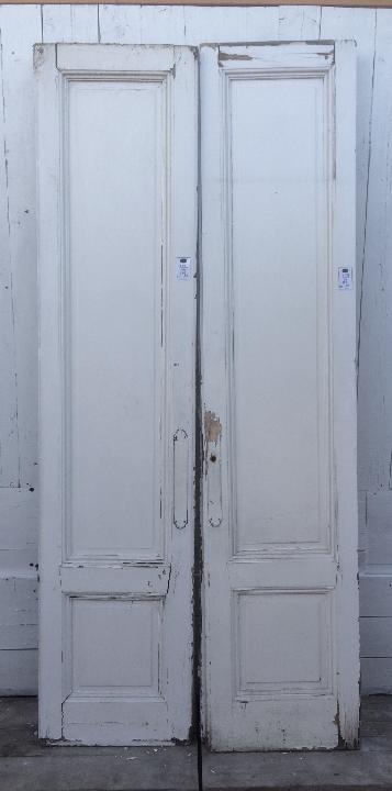 Puerta interior opaca doble