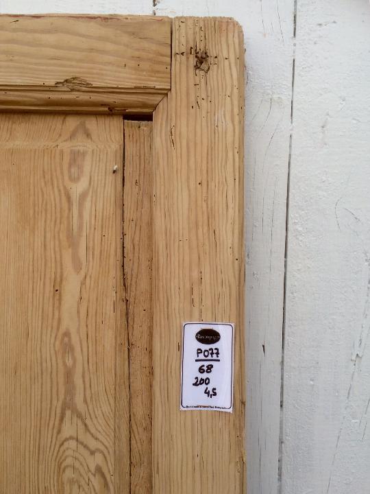 Puerta interior opaca