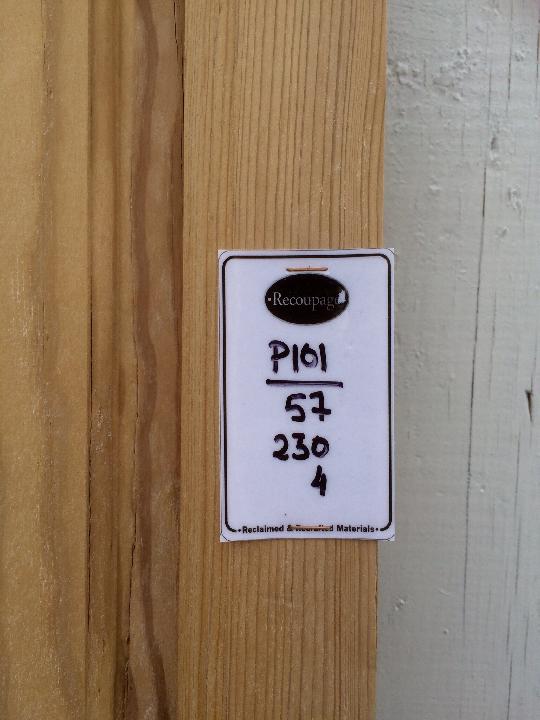 Puerta interior opaca