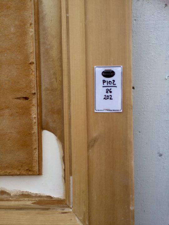 Puerta interior opaca