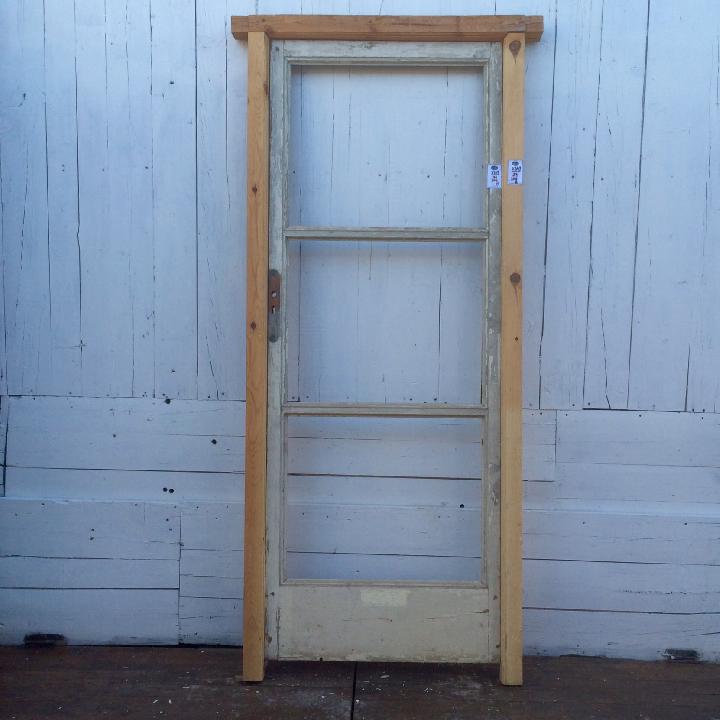 Puerta interior cristalera