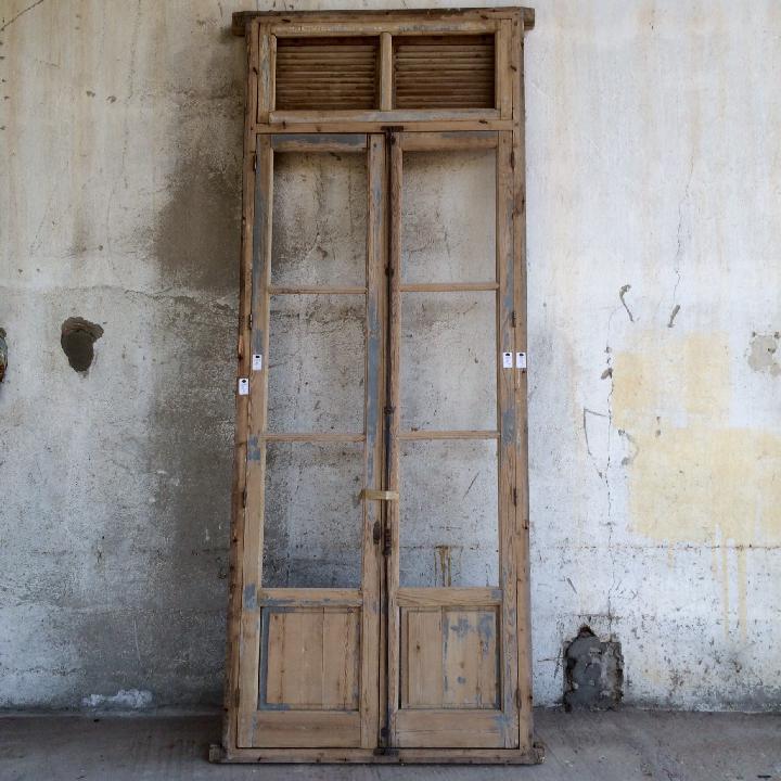 Ventana de 2 hojas  con sobreventana