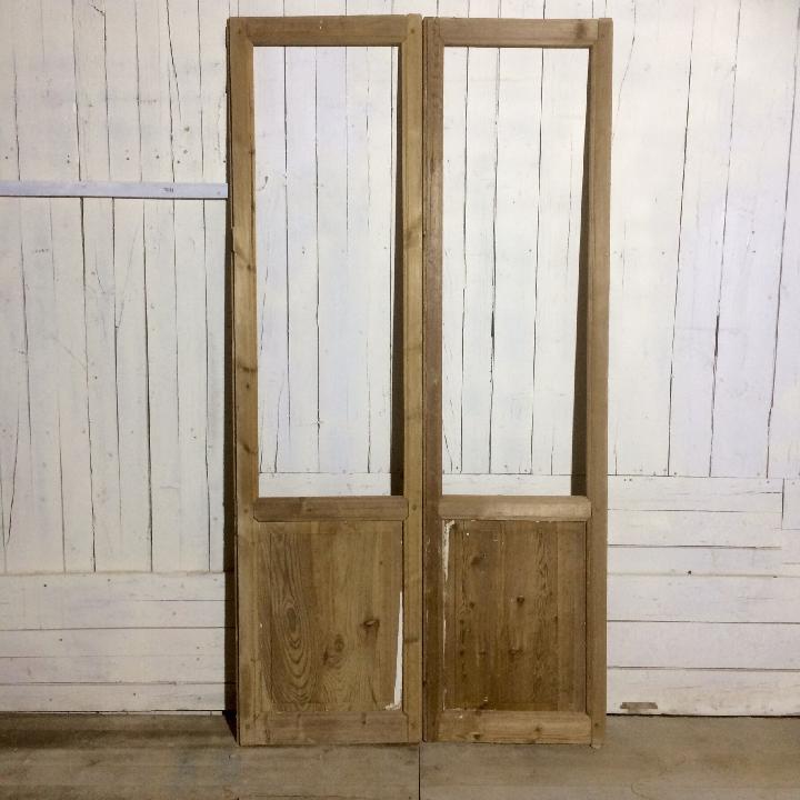 Puerta interior cristalera doble