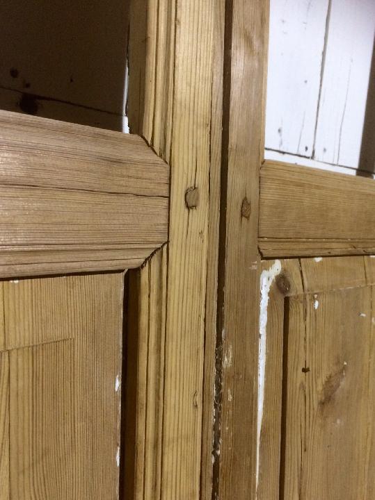 Puerta interior cristalera doble