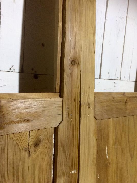 Puerta interior cristalera doble