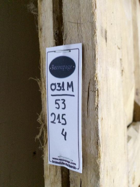 Puerta exterior opaca