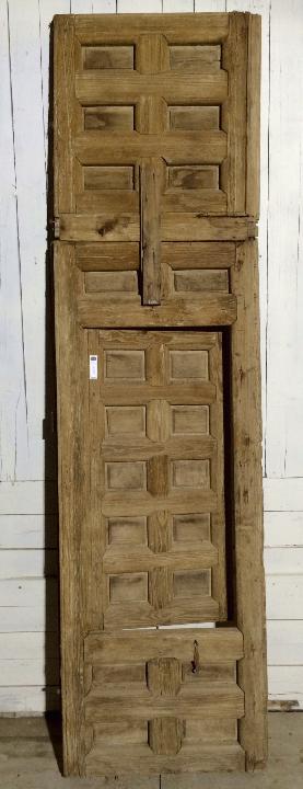 Puerta exterior opaca