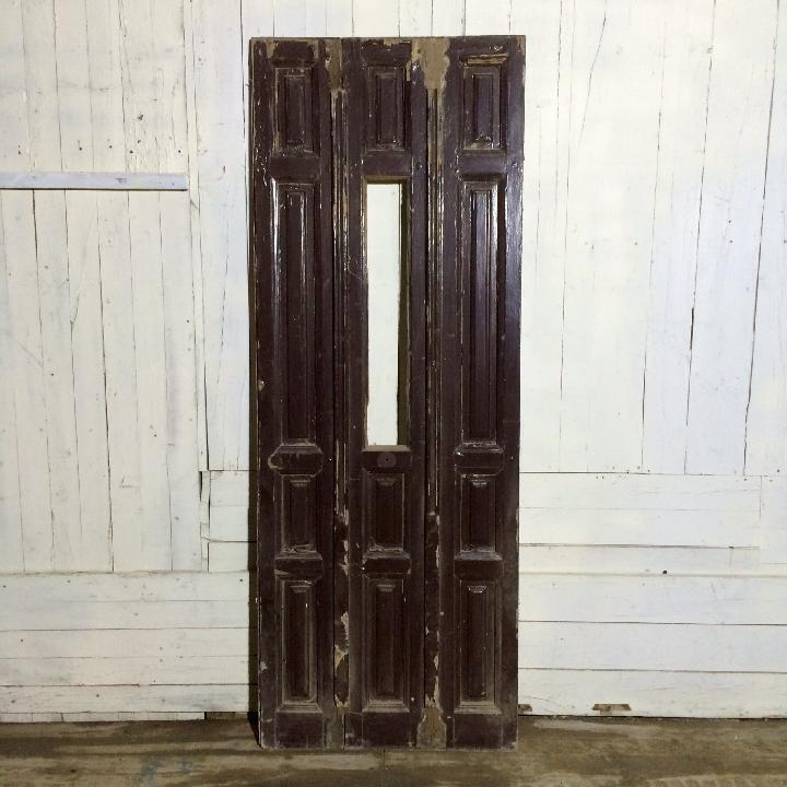 Puerta exterior cristalera