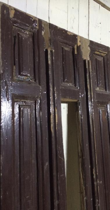 Puerta exterior cristalera