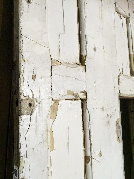 Puerta exterior cristalera