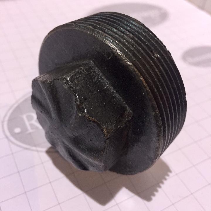 Tapón ciego 2” rosca derecha