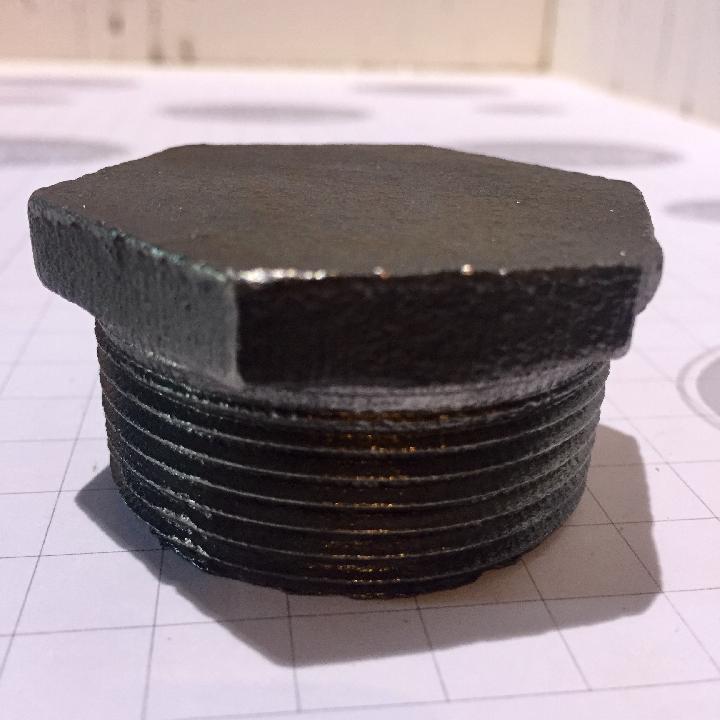 Tapón ciego 1,5” rosca derecha