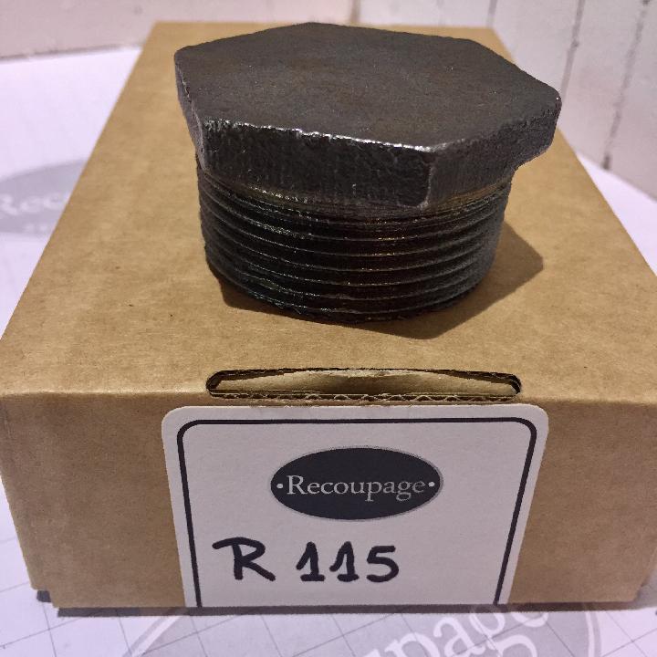 Tapón ciego 1,5” rosca derecha