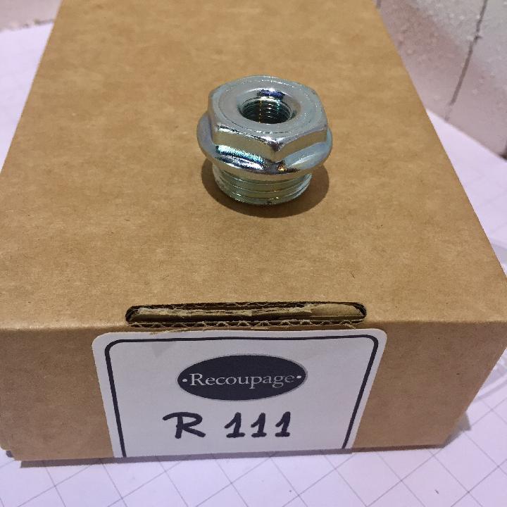 Tapón galvanizado Reductor de 1/2 a 1/8