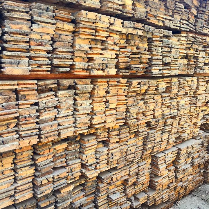 Suelo Tarima de castaño antiguo