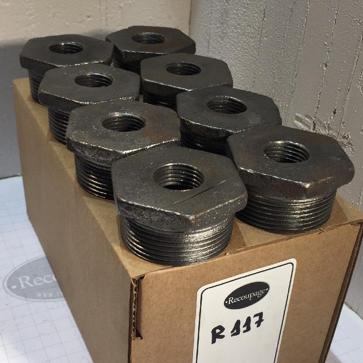Tapón 1,5” rosca derecha con reducción a 1/2”