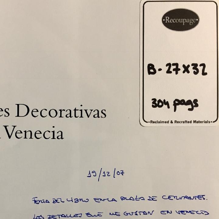 Las artes decorativas en Venecia
