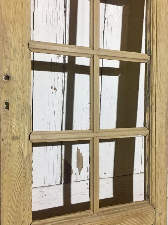 Puerta interior cristalera