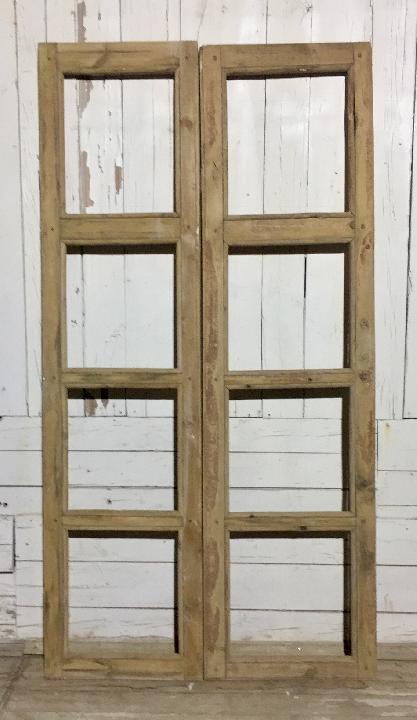 Puerta interior cristalera doble