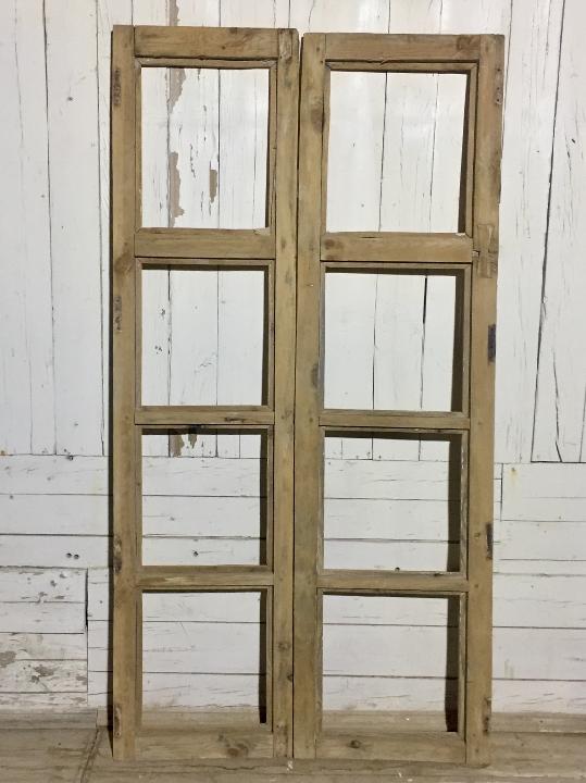 Puerta interior cristalera doble