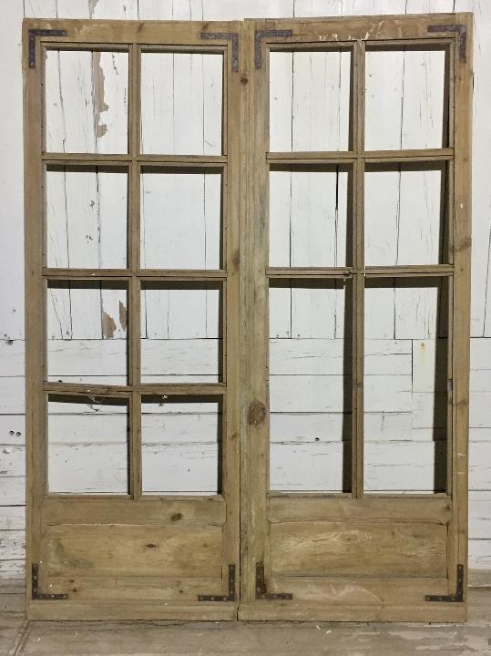 Puerta cristalera interior doble