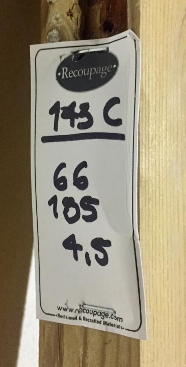 Puerta cristalera interior doble
