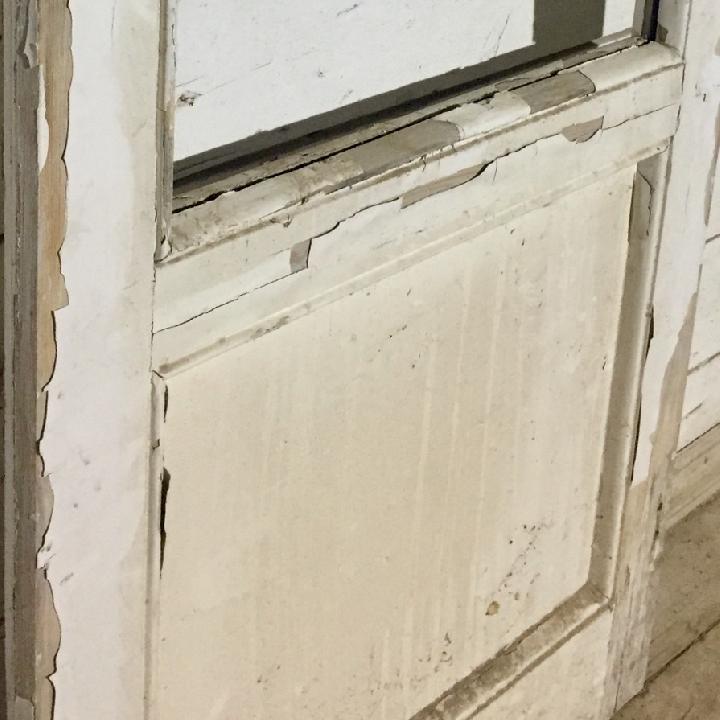 Puerta interior cristalera