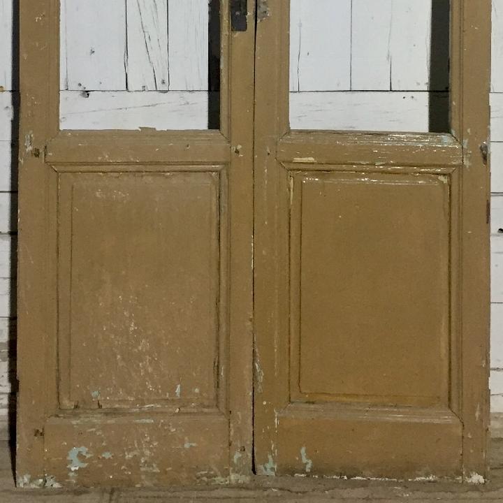 Puerta interior cristalera doble