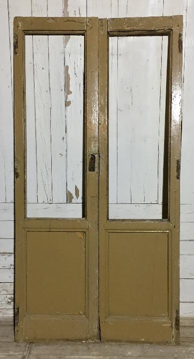 Puerta interior cristalera doble