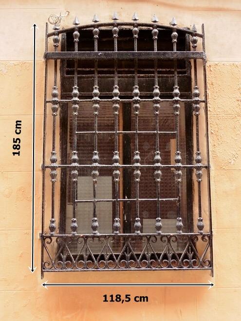 Reja de hierro fundido