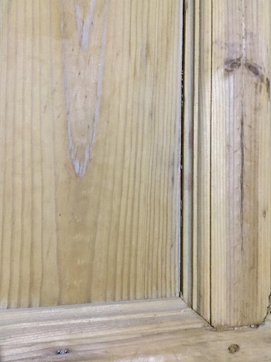 Puerta interior opaca