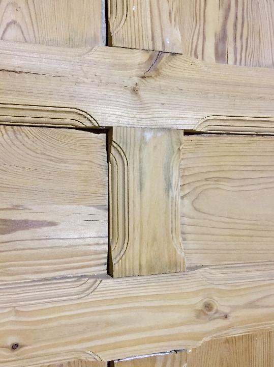 Puerta interior opaca
