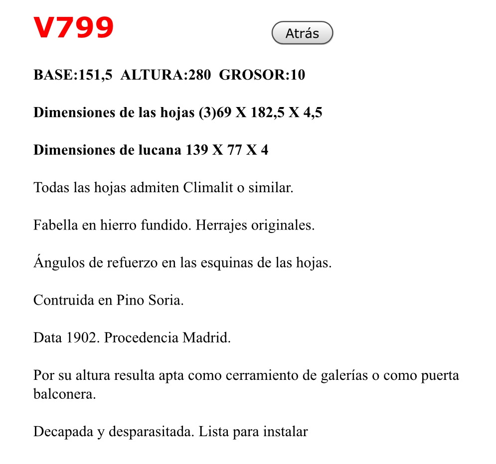 Ventana de 2 hojas  con sobreventana