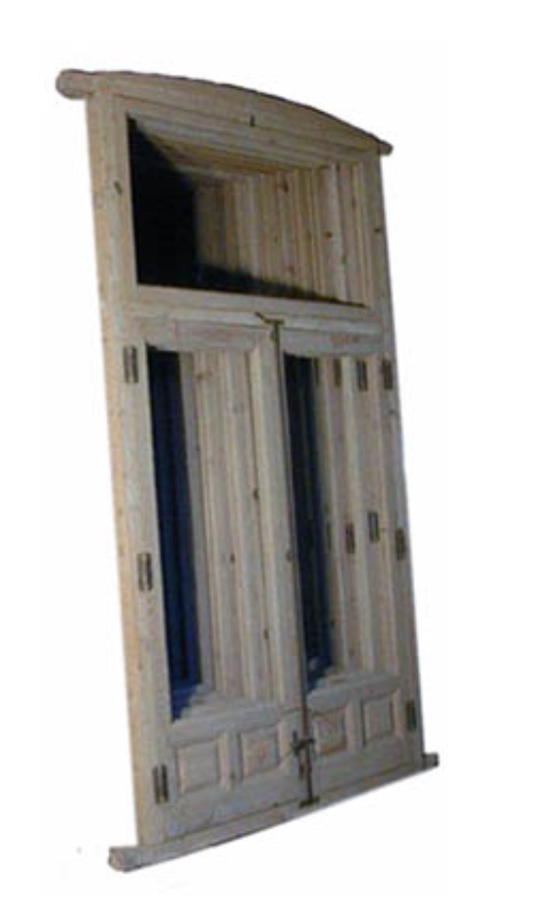 Ventana de 2 hojas  con sobreventana
