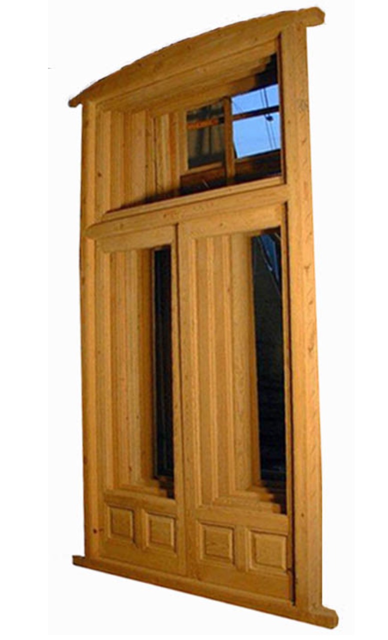Ventana de 2 hojas  con sobreventana