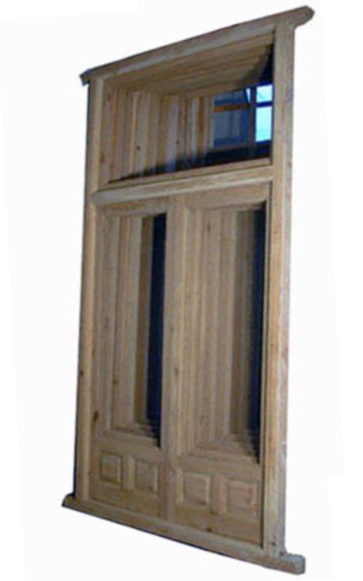 Ventana de 2 hojas con sobreventana