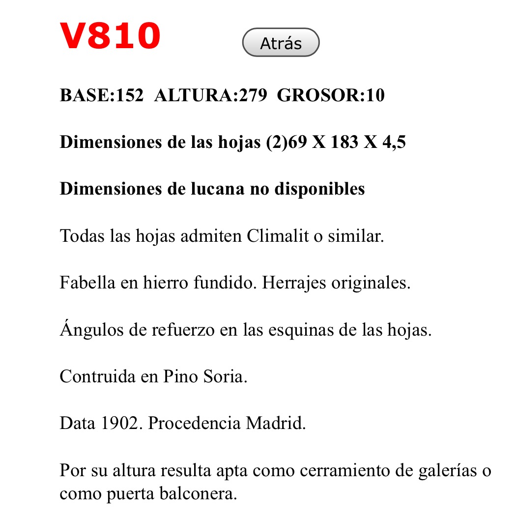 Ventana de 2 hojas con sobreventana