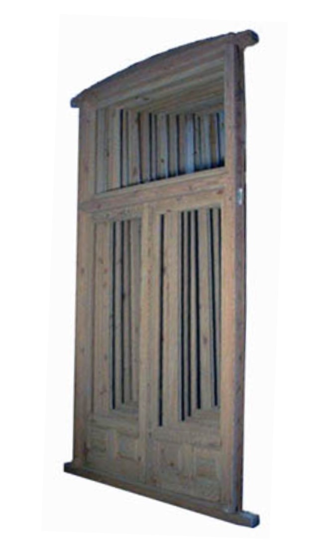 Ventana de 2 hojas con sobreventana