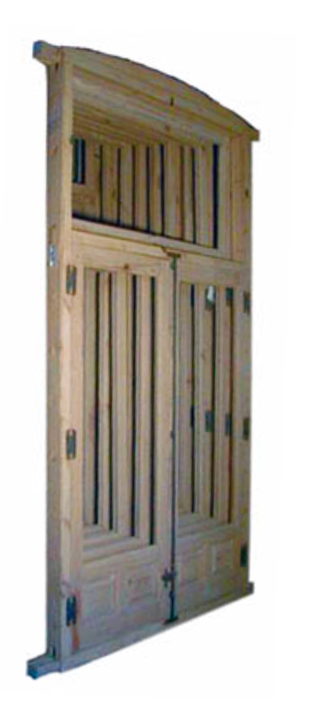 Ventana de 2 hojas con sobreventana