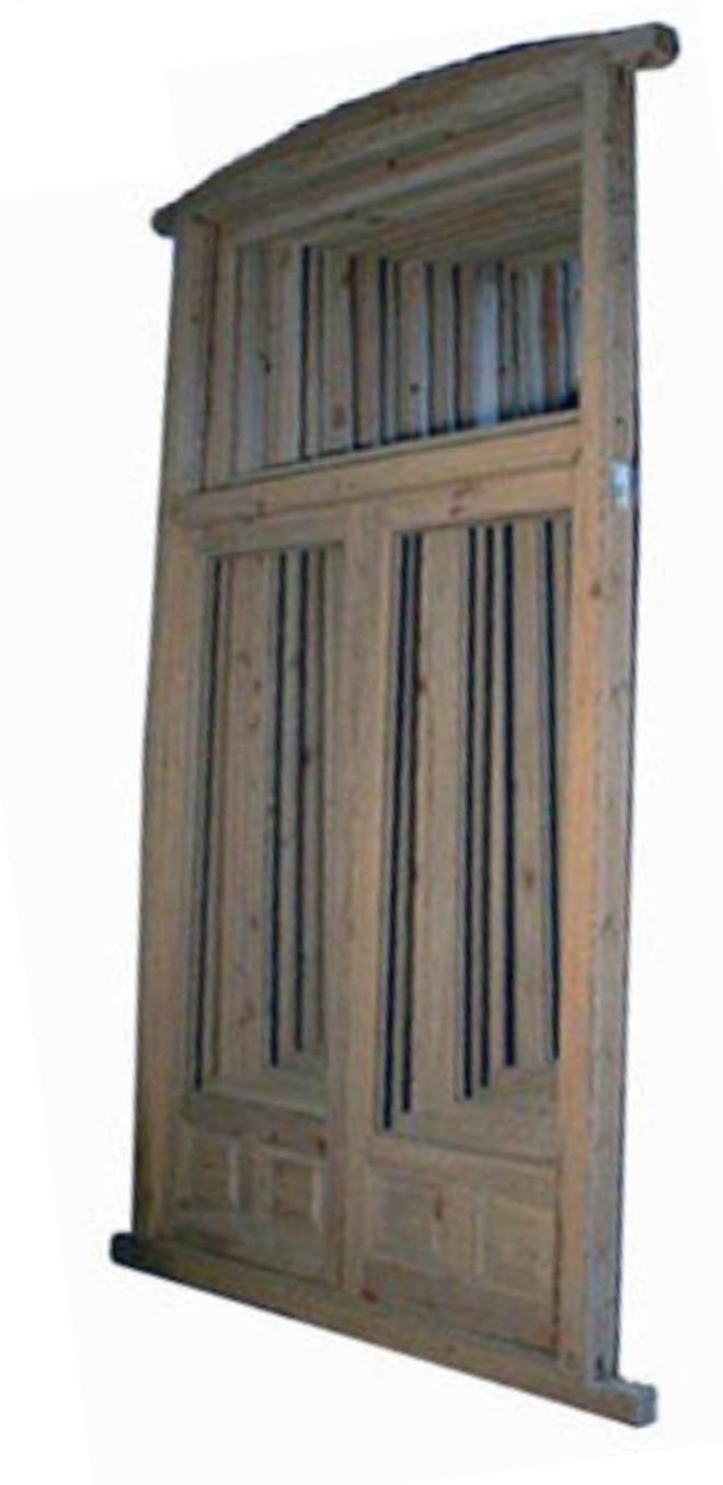 Ventana de 2 hojas con sobreventana
