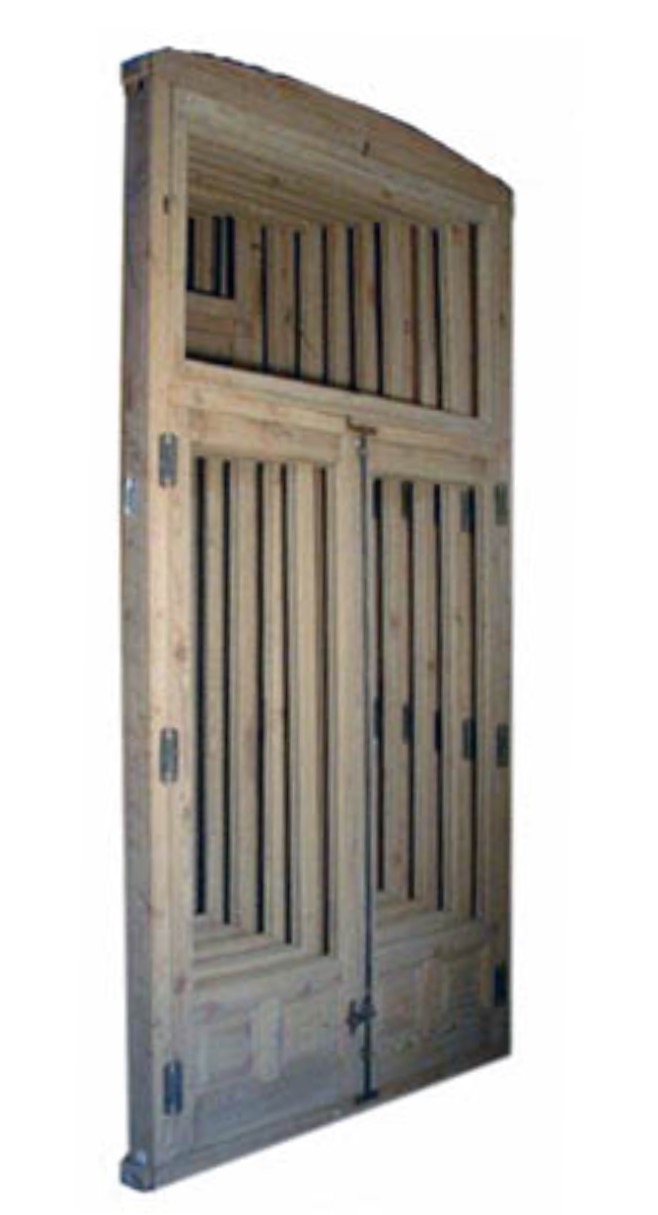 Ventana de 2 hojas con sobreventana